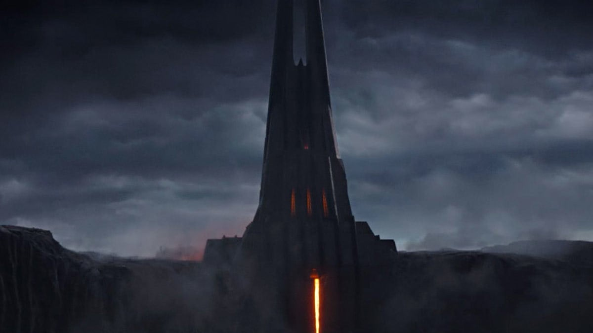 Vader’s castle as seen, for the first time officially, in Rogue One.